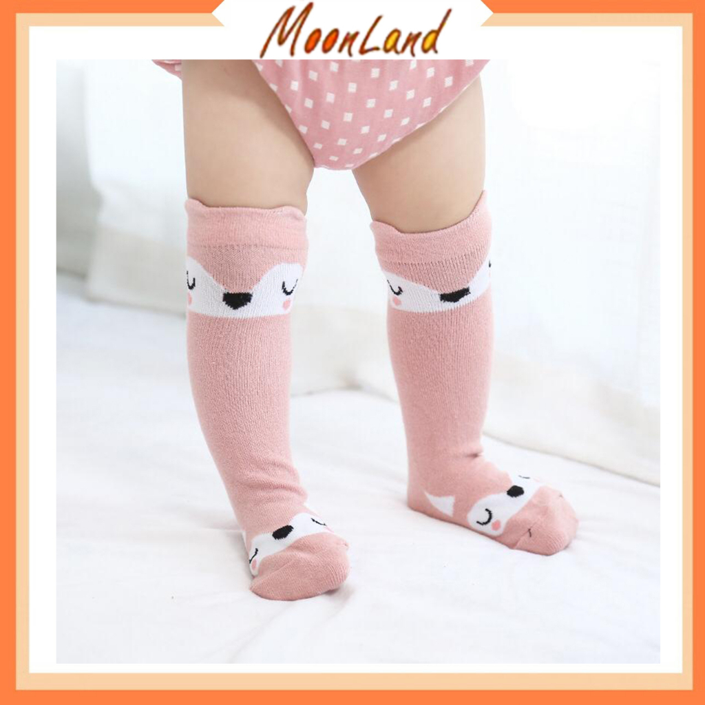 OBRAL!! Kaos Kaki Bayi Panjang Karakter Hewan Cute Long Socks Baby