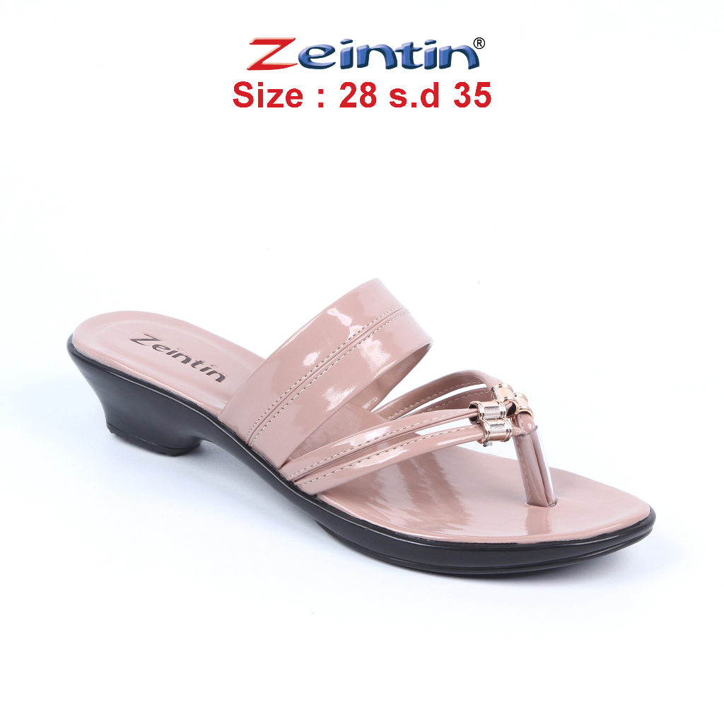 Zeintin - Sandal Anak Wanita Perempuan Kulit Sintetis Sandal Anak Terbaru  Sandal Flat Jepit Anak Sandal Kasual Formal Original  TS