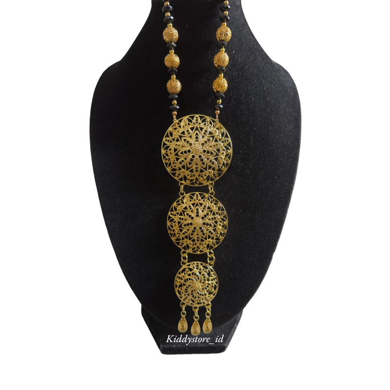 Kalung etnik nusantara / kalung bros / kalung etnik / bros susun