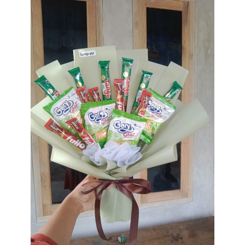 

buket snack serba 35.000