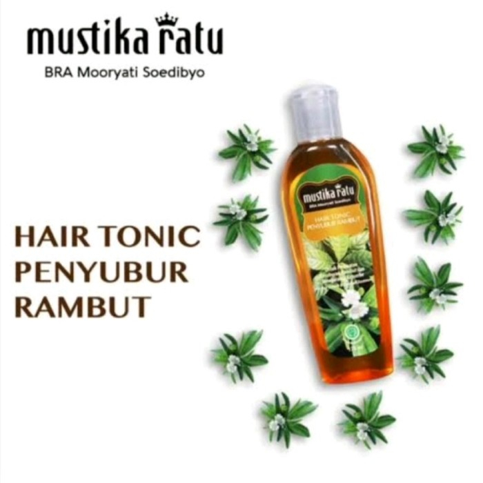 MUSTIKA RATU HAIR TONIC PENYUBUR RAMBUT ANTI RONTOK DAN KETOMBE 75ML