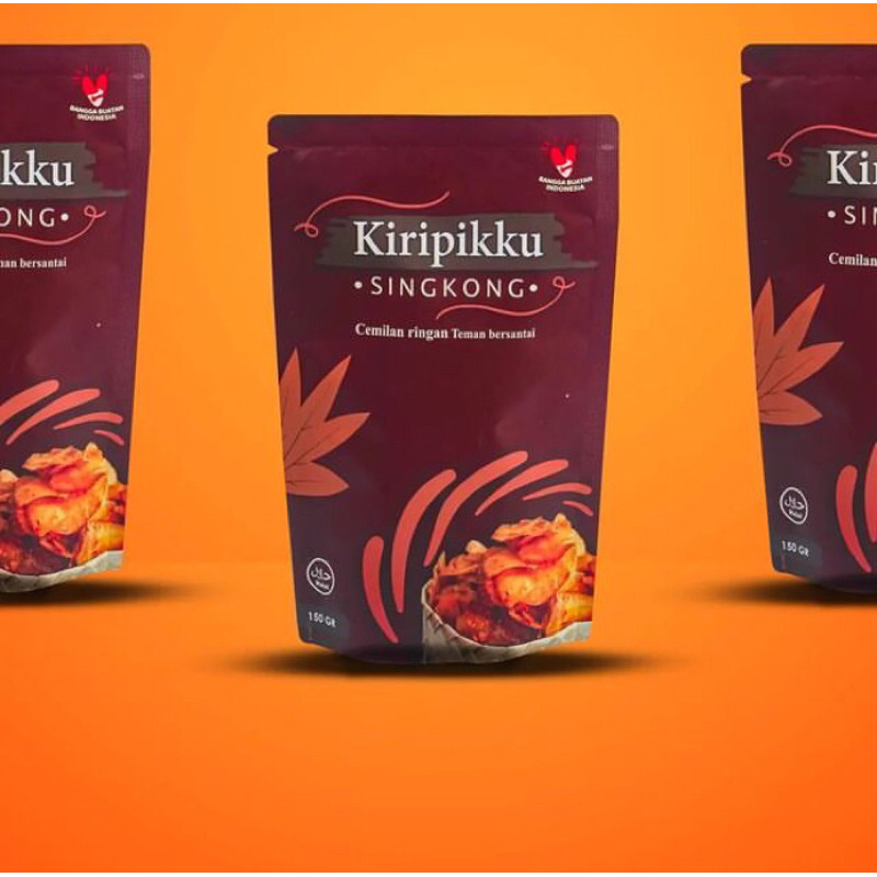 

Kiripik Singkong gurih pedas