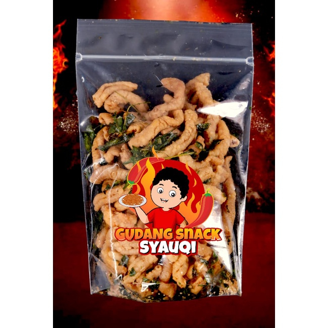 

1 Kg Keripik Usus Krispy Varian Rasa Original Daun Jeruk