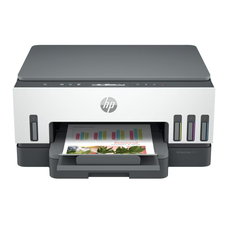 Printer HP Smart Tank 720 Print Scan Copy Wi-Fi | ITECHBALI