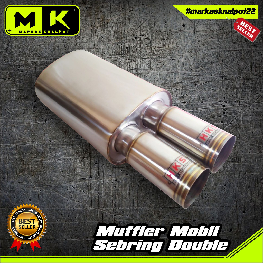 Knalpot Racing Mobil Sebring Double