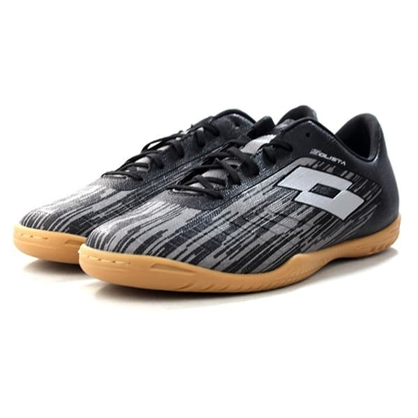 SALE Sepatu Lotto Solista 700 III ID All Black Dark 211641-59J Futsal  Propesional Original Only