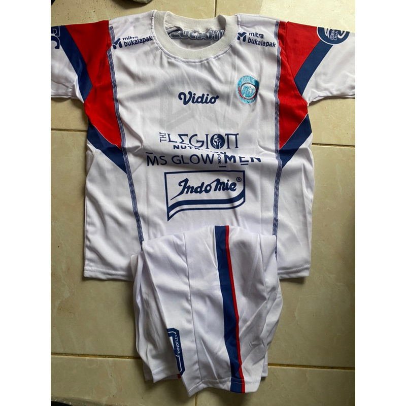 setelan jersey anak arema kids / seragam bola aremania