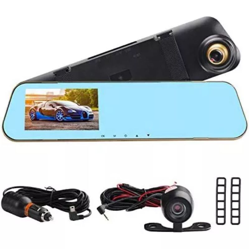 Kamera Spion DVR Mobil Blackbox Vehicle Dasbor Camera 1080P Spion Tengah