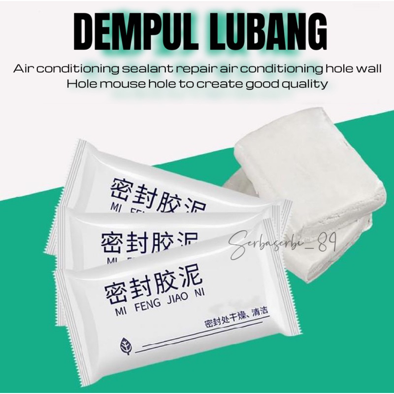 Dempul lubang penutup lubang saluran air dan tambal lubang ac