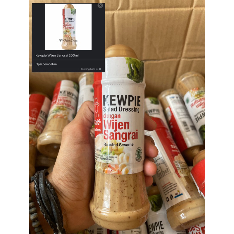 

Kewpie wijen sangrai 200ml