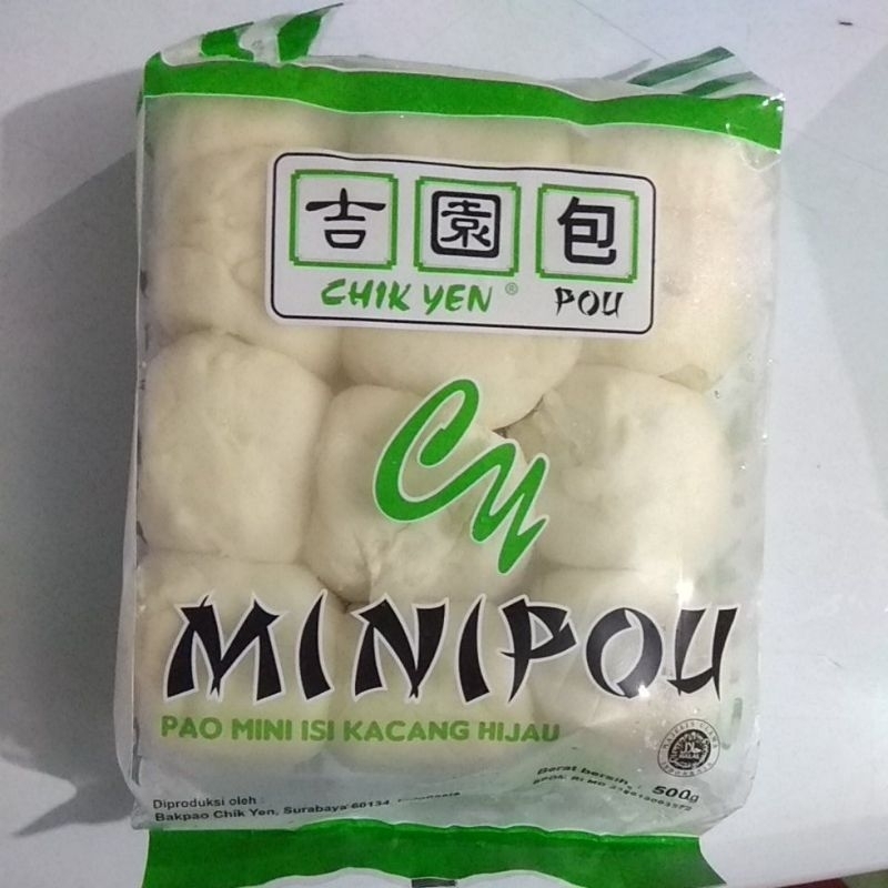 

Chikyen minipao kacang hijau isi 21