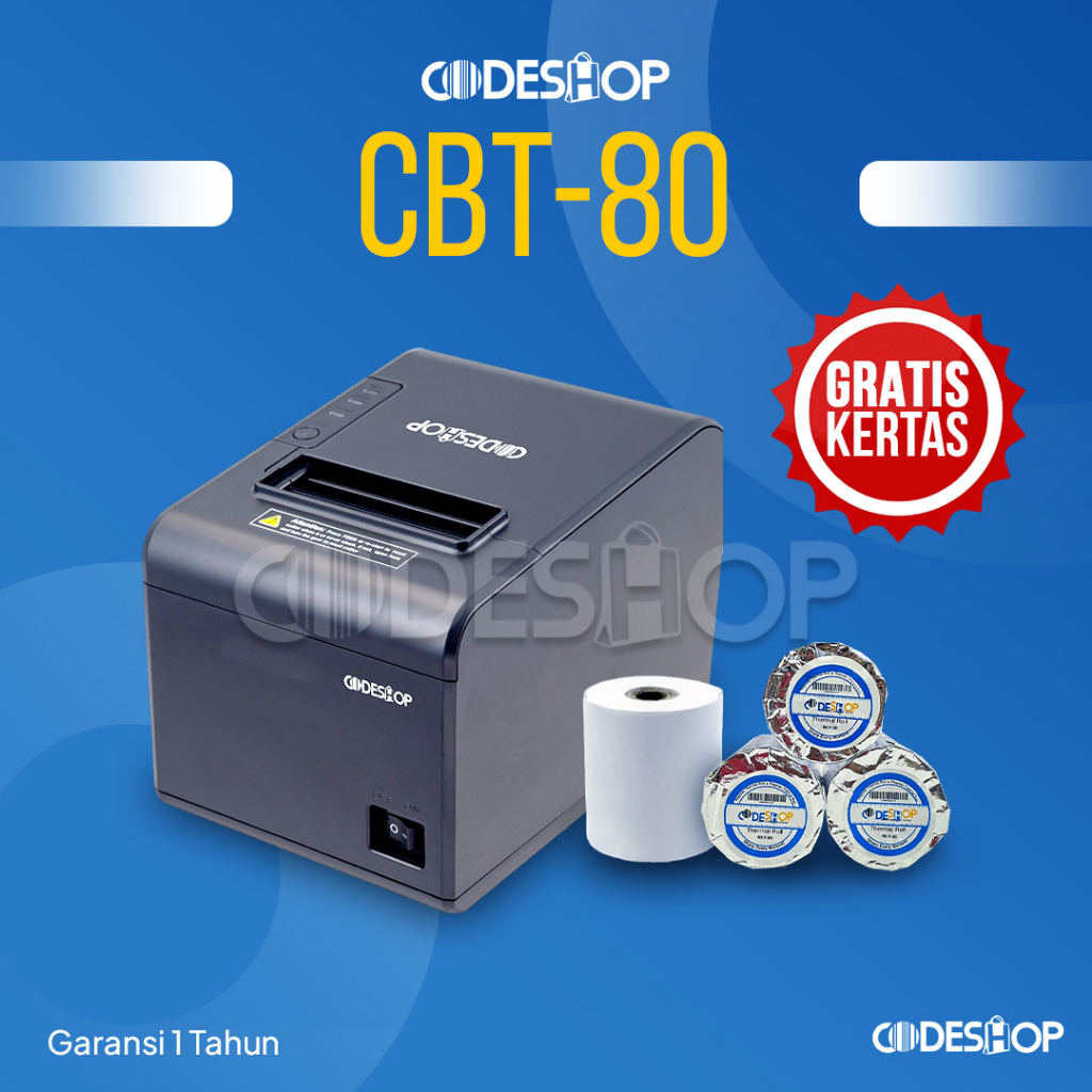 Printer Kasir CODESHOP CBT-80 Struk Thermal 80 mm CBT80