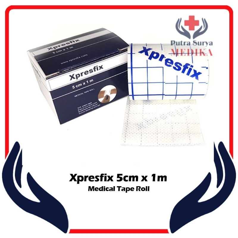 Plester Luka Roll Non-Woven Xpresfix 5cm x 1m