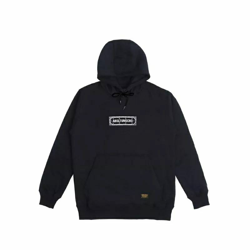 Hoodie 308 Absltunscrd Hitam Sweater Bandana Unisex