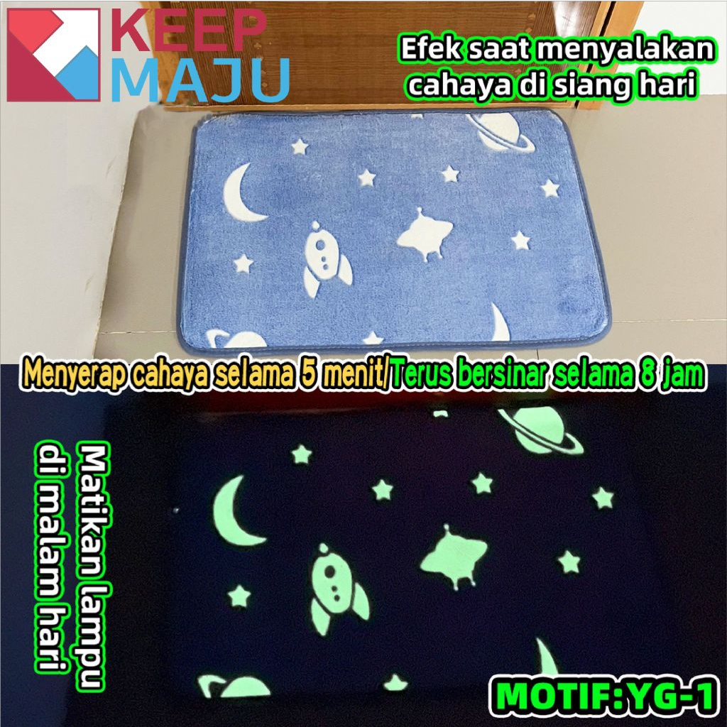hot sale keset karpet / keset kamar tidur / karpet bercahaya / karpet lembut 40x60cm dan 60x60cm