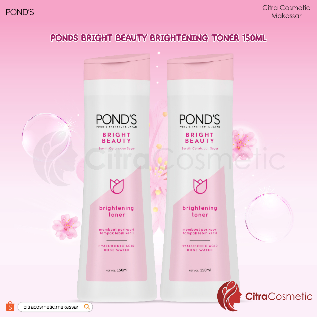 Ponds White Beauty Pinkish White Glow Light Toner 150 Ml