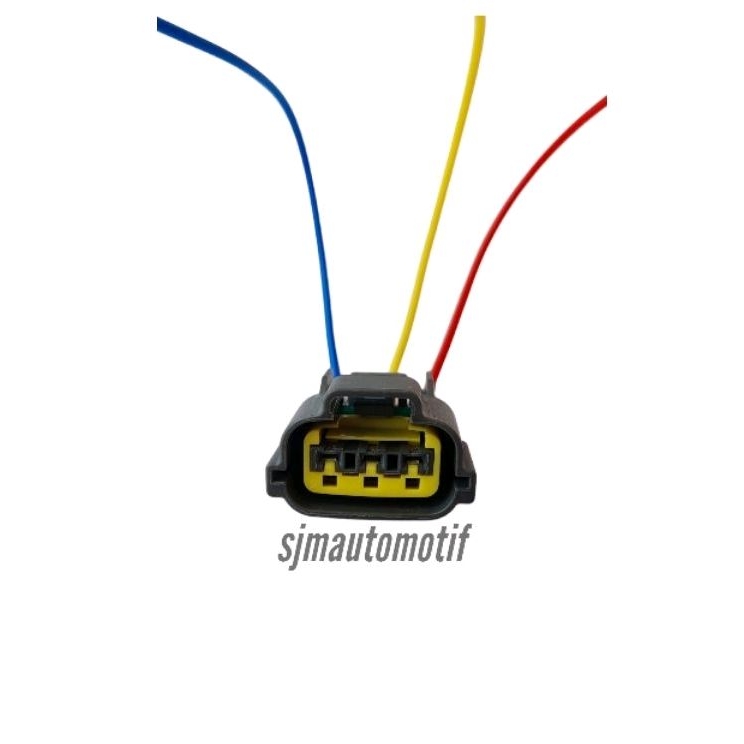 soket coil koil mobil 3 pin kabel mitsubishi