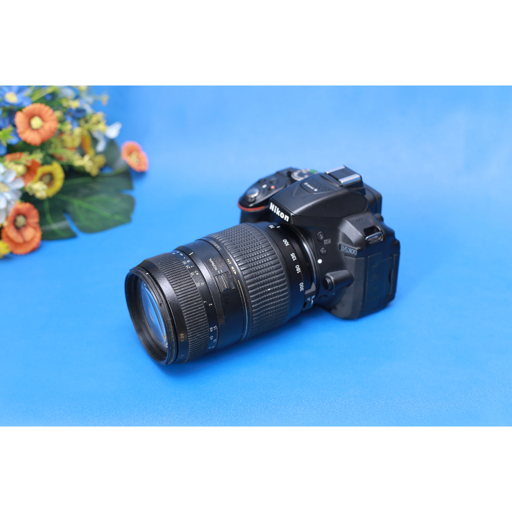 Kamera NIKON D5300 Lensa Tele Zoom Kamera DSLR
