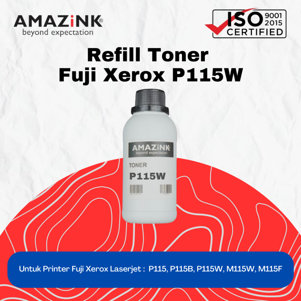 AMAZiNK Refill Toner Fuji Xerox P115w M115w M115z / Toner P115W