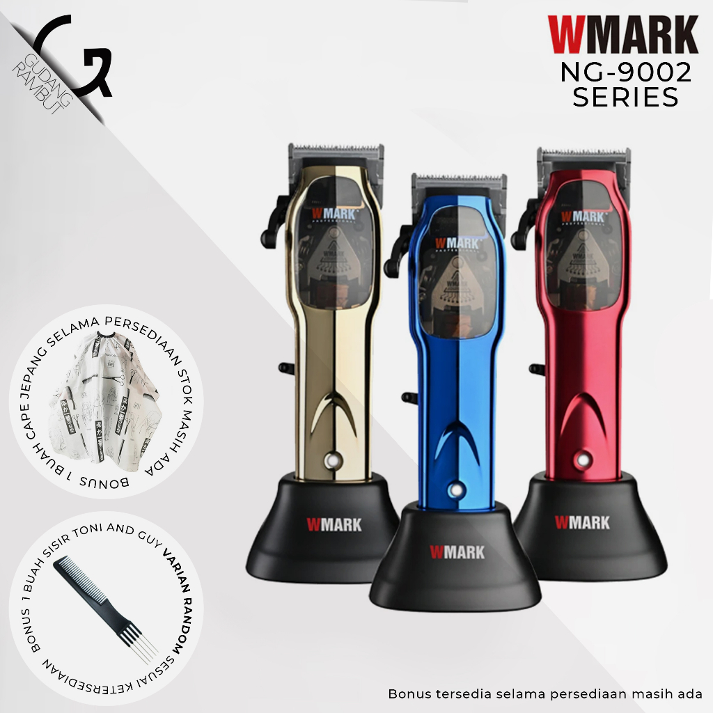 Wmark NG-9002 Mesin Cukur Rambut 9000rpm - 100% Original