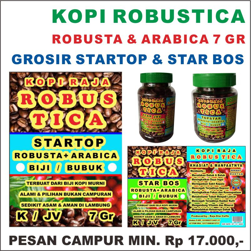 

KOPI ROBUSTIKA STARTOP GROSIR KOPI RAJA ROBUSTIKA ORIGINAL TERBUAT DARI BIJI KOPI MURNI ALAMI & PILIHAN BUKAN CAMPURAN KOPI ROBUSTICA STAR JAV STAR BOS KOPI ABC TORABICA KAPAL API GOOD DAY LUWAK WHITE COFFE KOPI GAJAH ANNUR KARANGAYU TOKO KOPI ROBUSTIKA