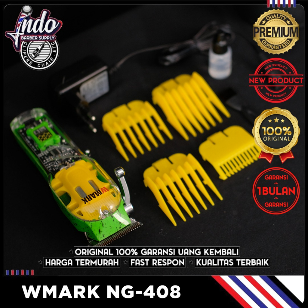 Wmark ng 407 408 hair clipper / mesin cukur rambut WMARK 407 WMARK 408