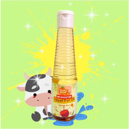 Plum &amp; Blum Chicken Fat Oil Beef Fat Oil Minyak Mpasi BB Booster - 140 ml