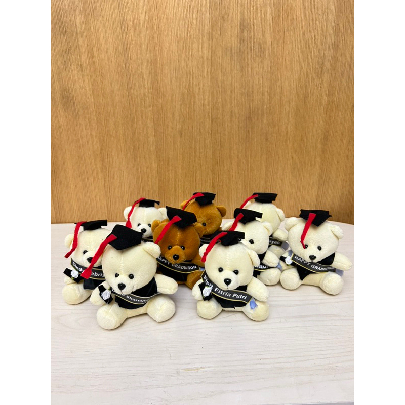 BONEKA WISUDA 15cm Boneka buket