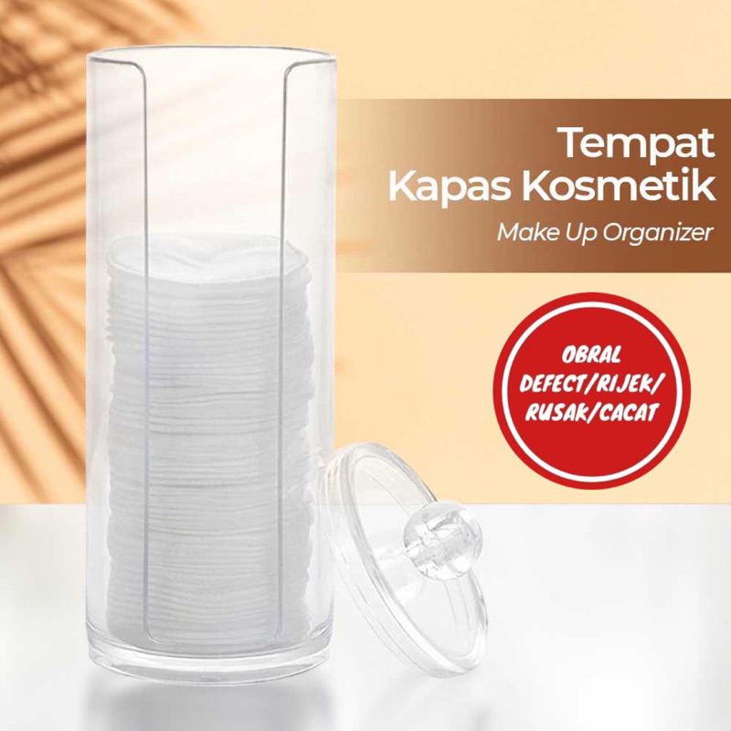 [OBRAL RIJEK] Tempat Kapas Kosmetik Make Up Organizer - LF35