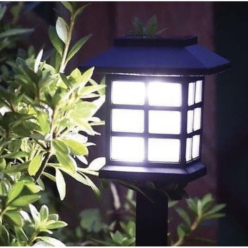 (COD) LAMPU TAMAN TENAGA SURYA SOLAR CELL LAMPU KEBUN LAMPU TANCAP