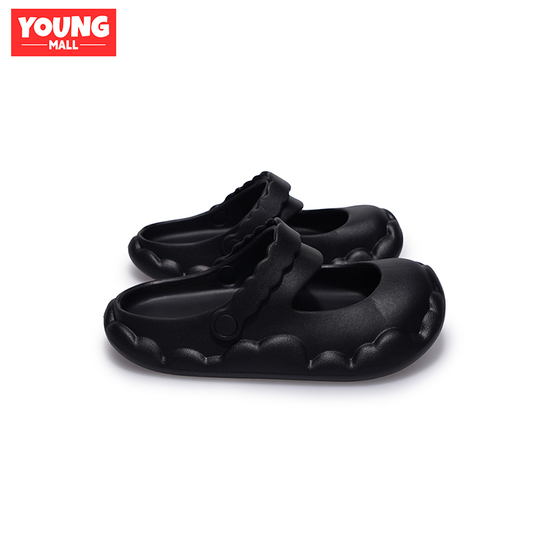 Sandal Lucu Wanita Mary Jane Sandal Selop Wanita Jelly Import Terbaru 2023 Sandal Rumah Wanita Karet Murah Anti-Slip Soft Slipper