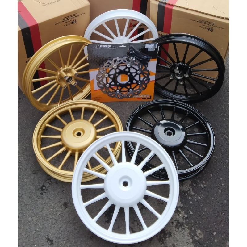 VELG RACING V ROSSI ANDROMEIDA PALANG 16 BEAT KARBU BEAT BEAT FI SCOOPY KARBU SCOOPY FI VARIO 125 VA