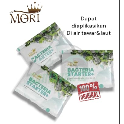 MORI BAKTERI STARTER 10GR AIR TAWAR AIR LAUT