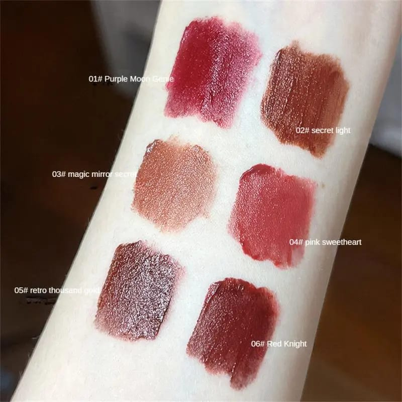 DARK SERRIES LIPSTICK CAPPUVINI MATTE LIP GLAZE LIPSTIK WARNA GELAP COKLAT COFFEE LIP GLOSS WATERPROOF