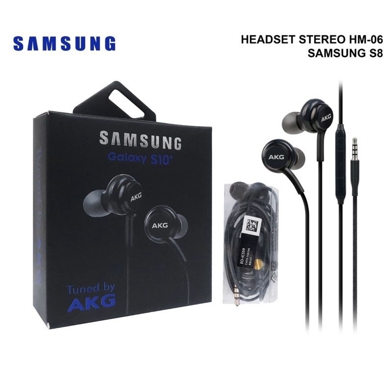 Headset Bas | Headset Samsung AKG S8 S9| Headset Bas Mantul Murah