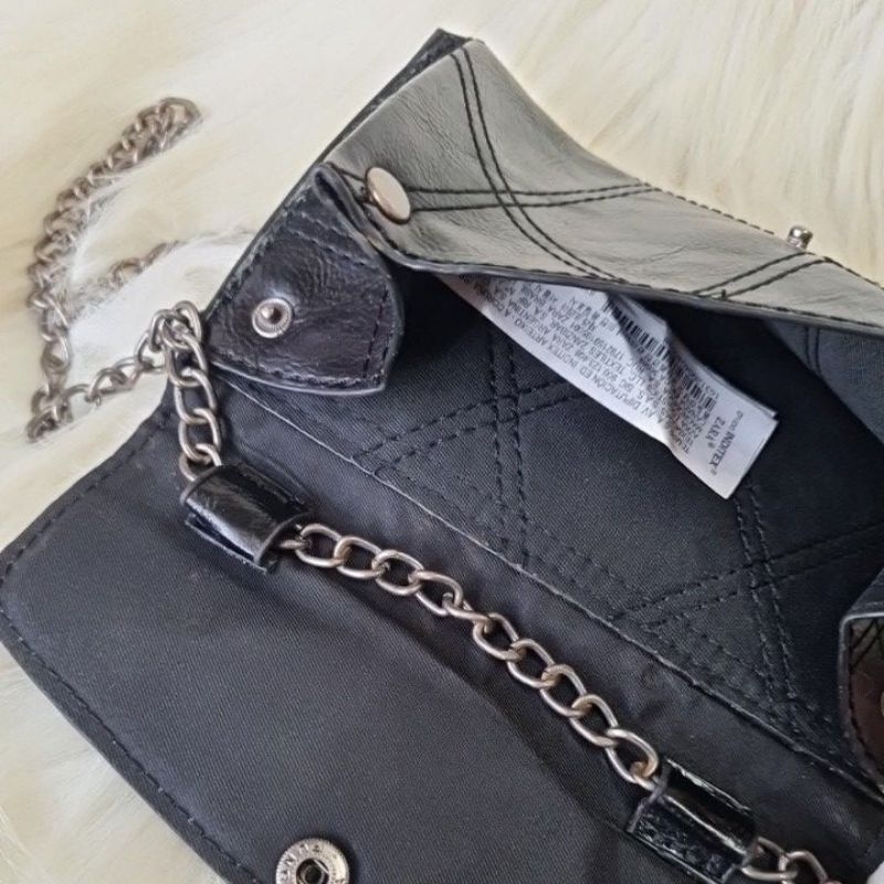 LEATHER WALLET ZAR* BLACK