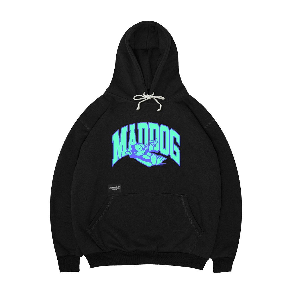 Maddog Infected - Hoodie - MADFLIX HD Black | Jacket Pria Wanita Unisex Hitam Distro Official Maddog