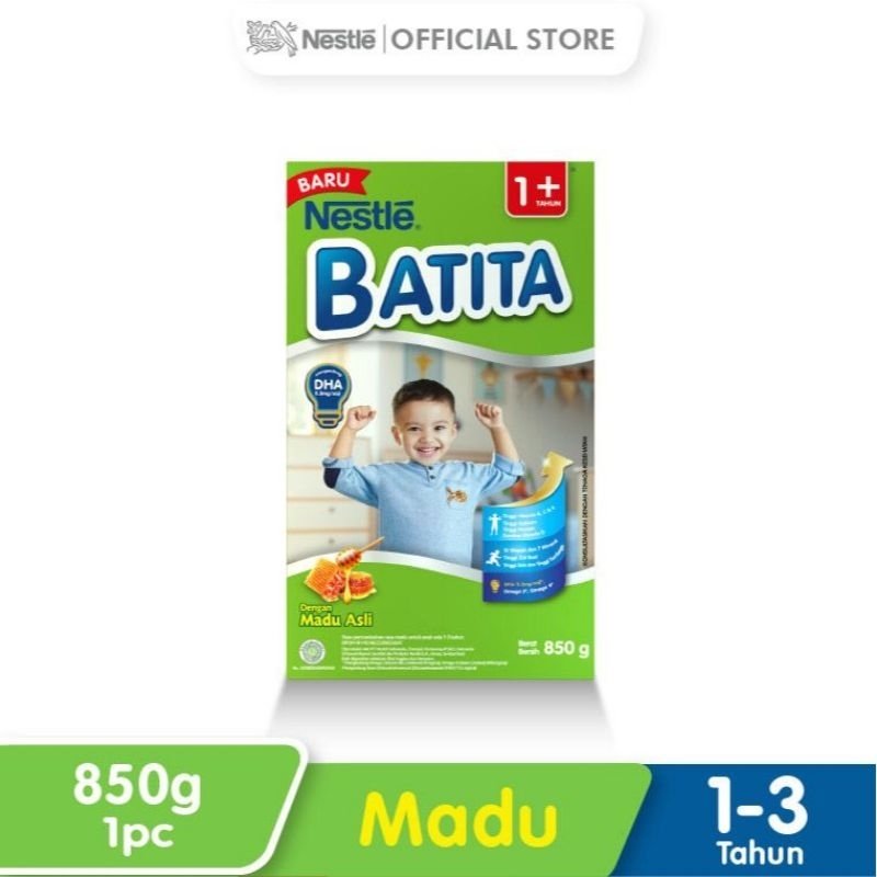 NESTLE BATITA 1+ MADU/VANILA 850gr