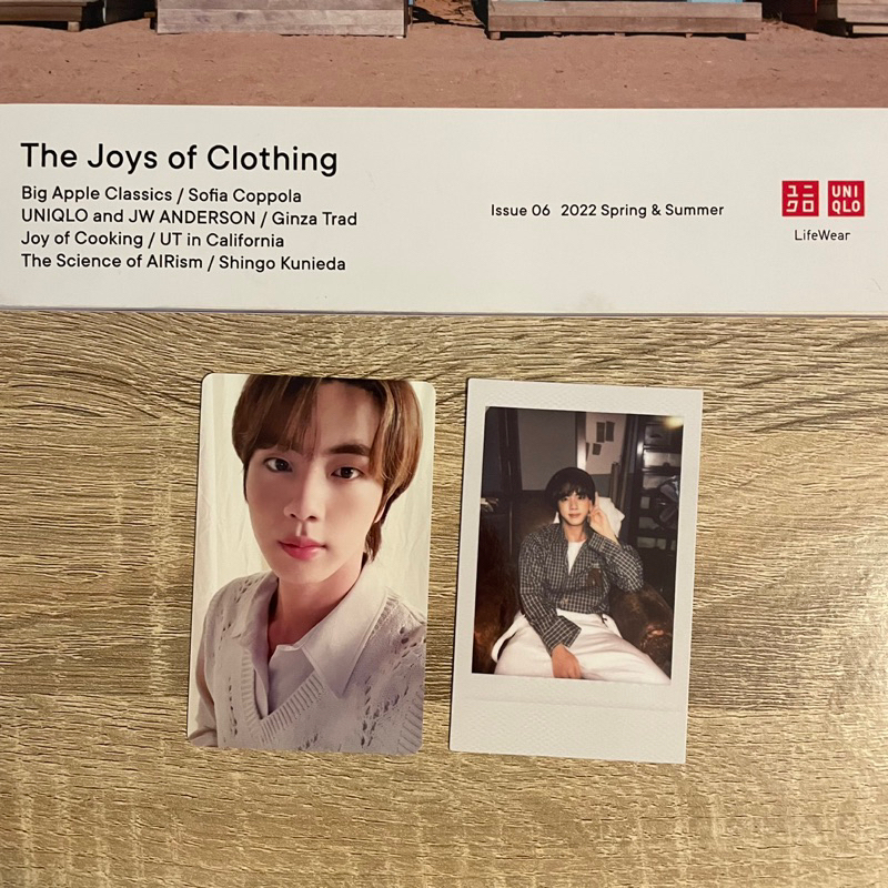 PC Photocard BTS Jin Deco Kit SET