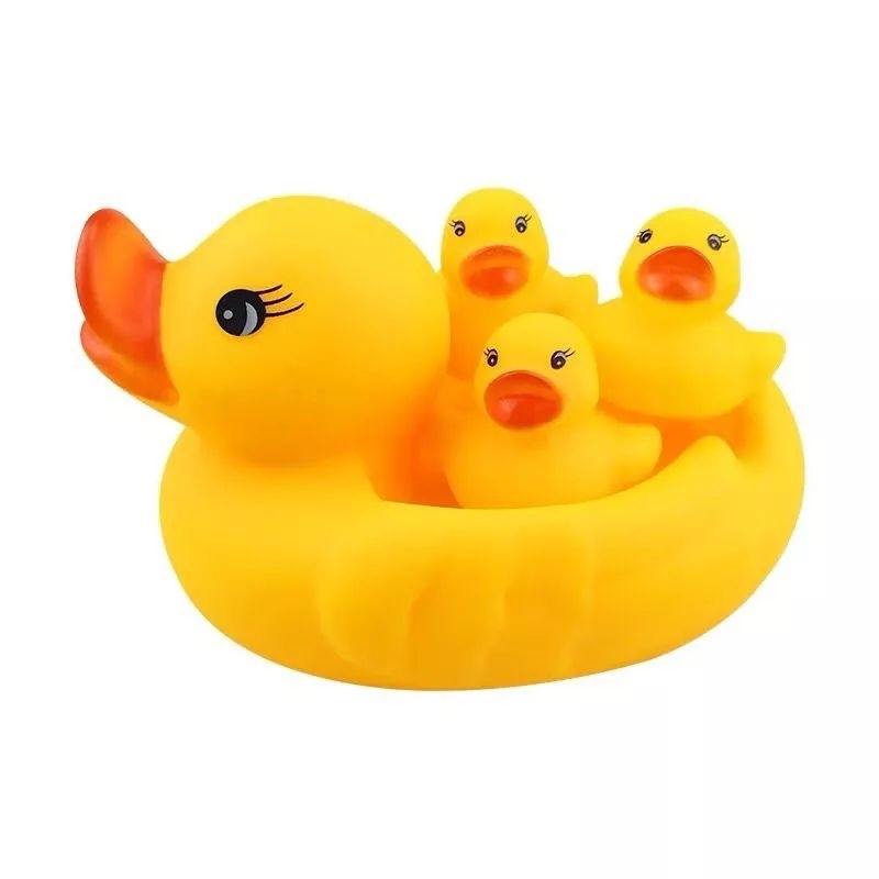 JOFESTORE88 X FerenHongXia MAINAN BEBEK BERENANG 1 SET ISI 4 PCS MAINAN MANDI ANAK ANAK