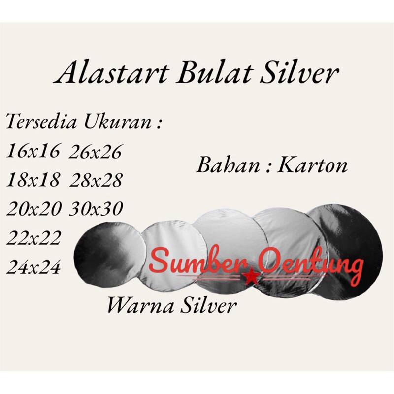 

DUS TATAKAN KUE ALASTART BULAT KARTON BOX KOTAK HAMPERS KUE