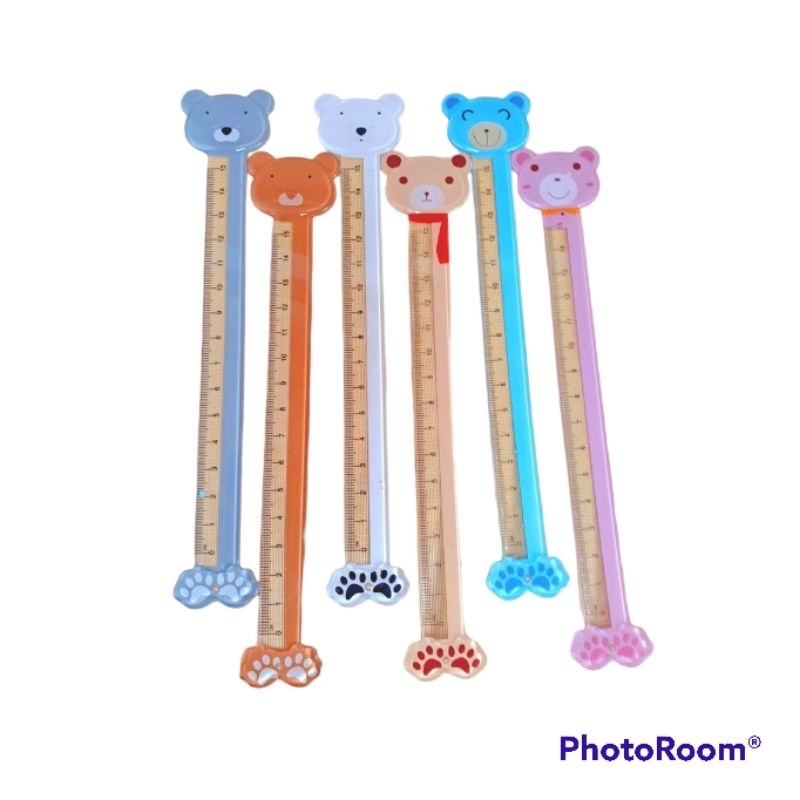 

Penggaris 15cm Motif Bear Lucu (SSS)