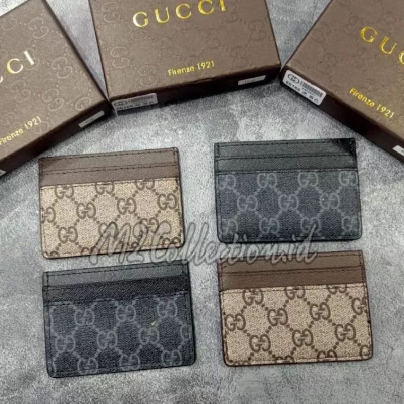 Card Holder Gucci Bestiary / Dompet Kartu Snake Tiger Bee Premium Quality