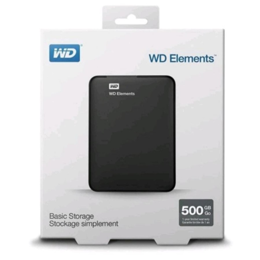 Hardisk Eksternal WD Elements - 500GB