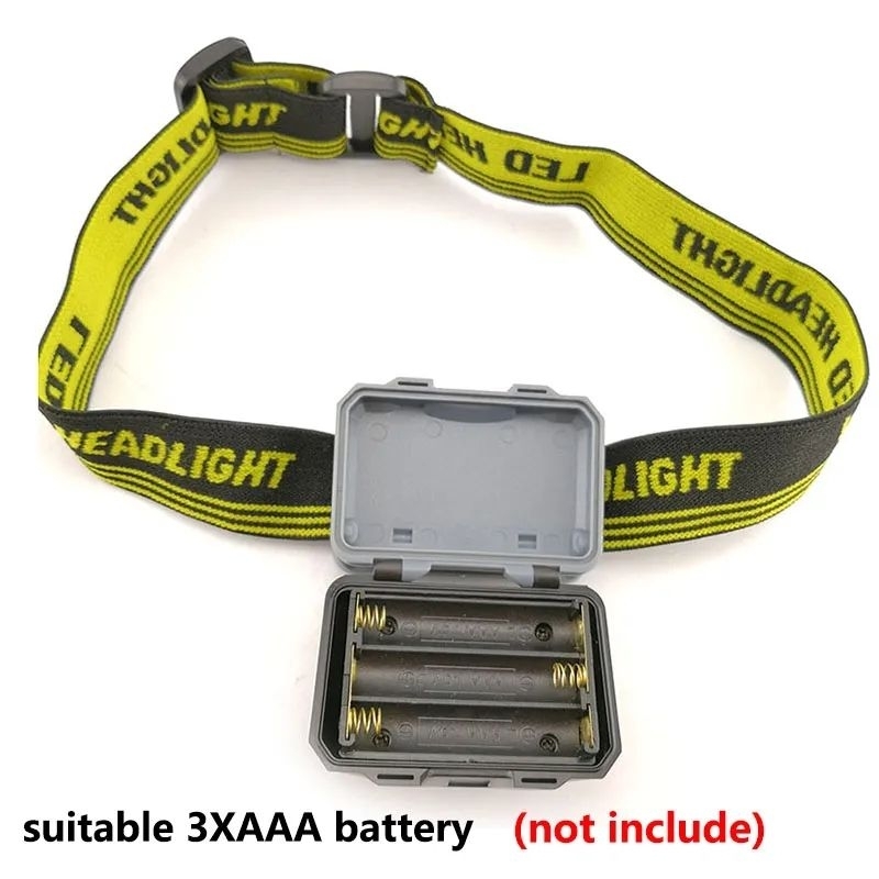 Headlamp Senter Kepala LED Waterproof Anti Air