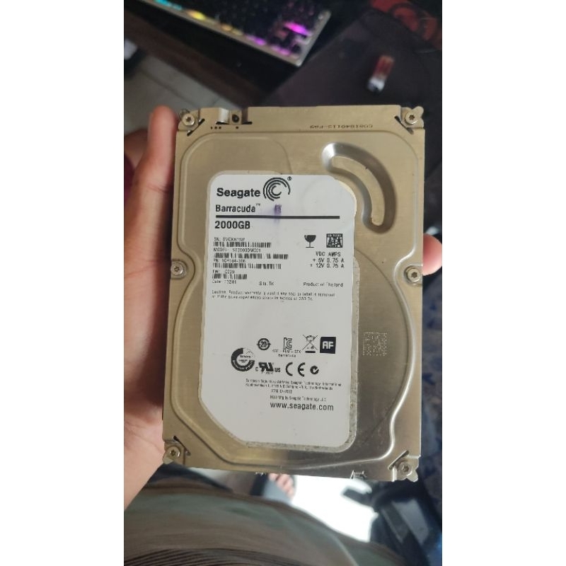 HARDISK SEAGATE 2 TERA