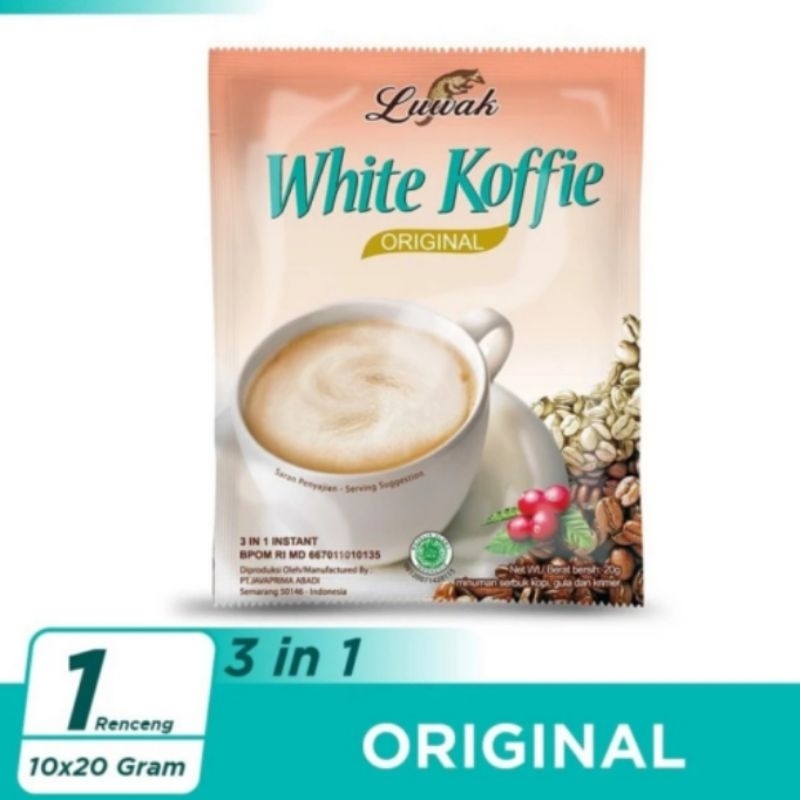 

Kopi Luwak White Koffie Original 10×20 gr (Renceng)