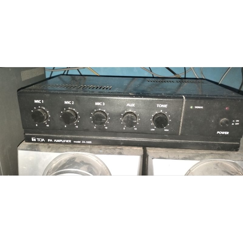 toa amplifier model za1025