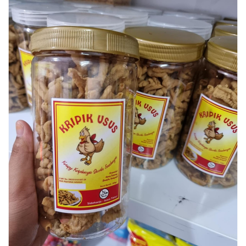 

keripik usus 300 gr