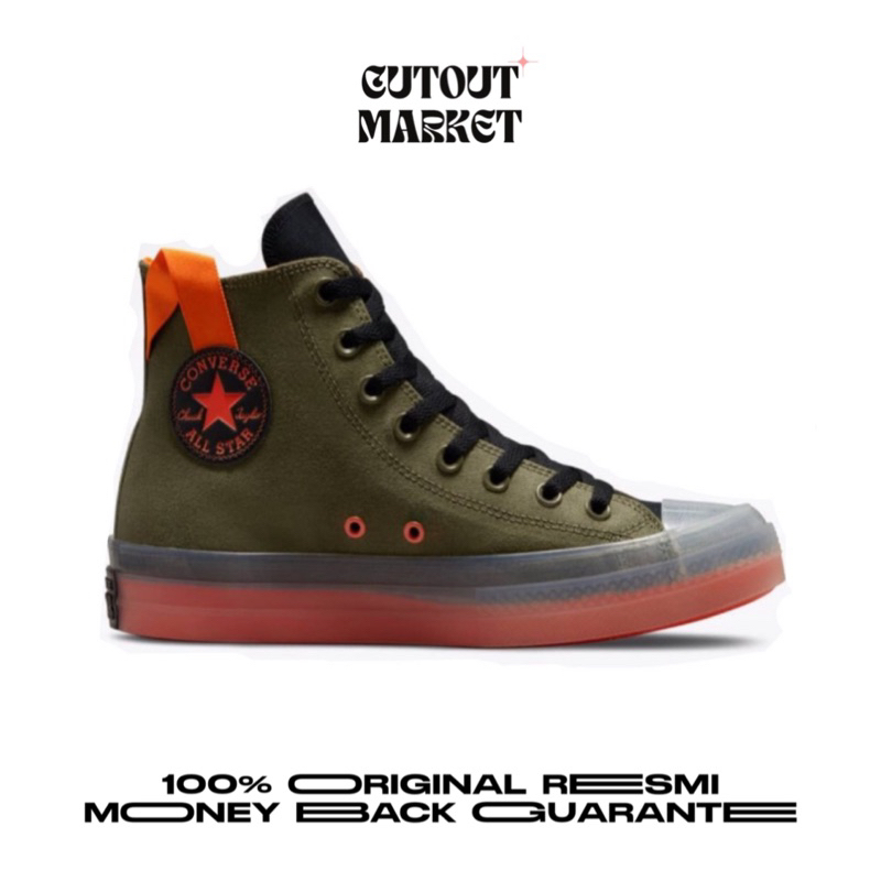 Converse Street Utility CT AS CX ‘Cargo Khaki Black Bold Mandarin’